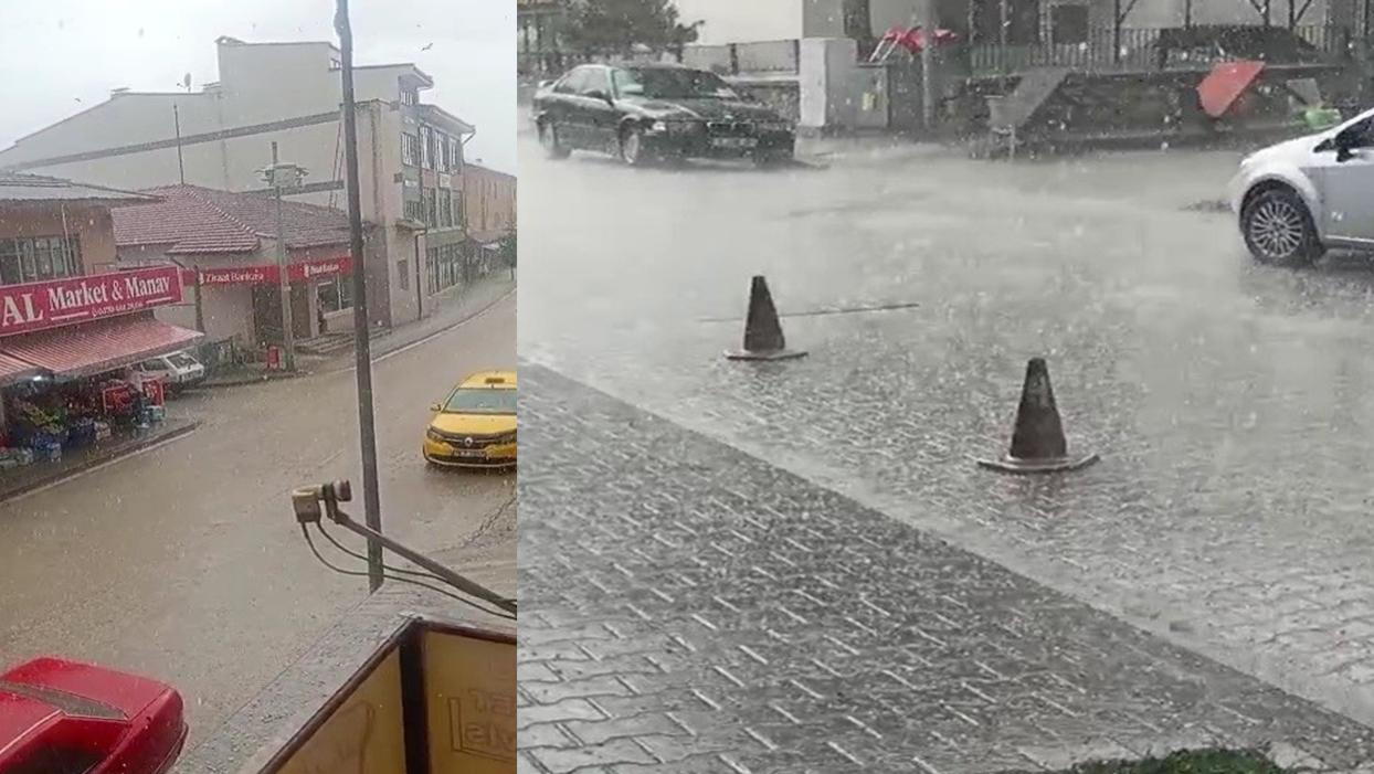 Karabük'te dolu yağışı hayatı olumsuz etkiledi