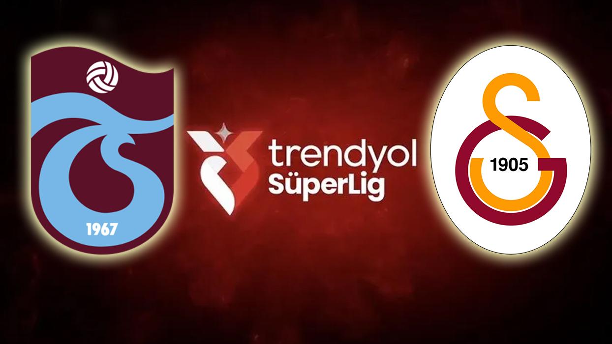 Trabzonspor - Galatasaray maçı saat kaçta, hangi kanalda? Süper Lig: TS - GS derbisi ne zaman?