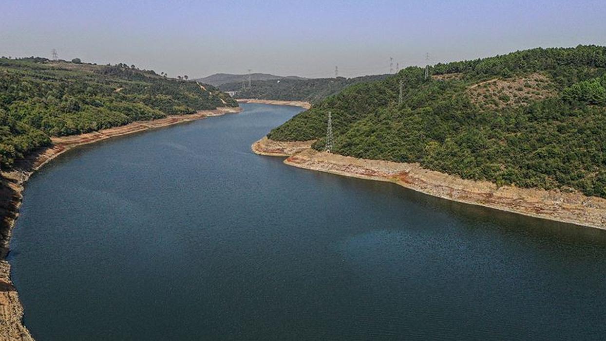 İstanbul'da barajların doluluk oranı yüzde 80'in altına düştü