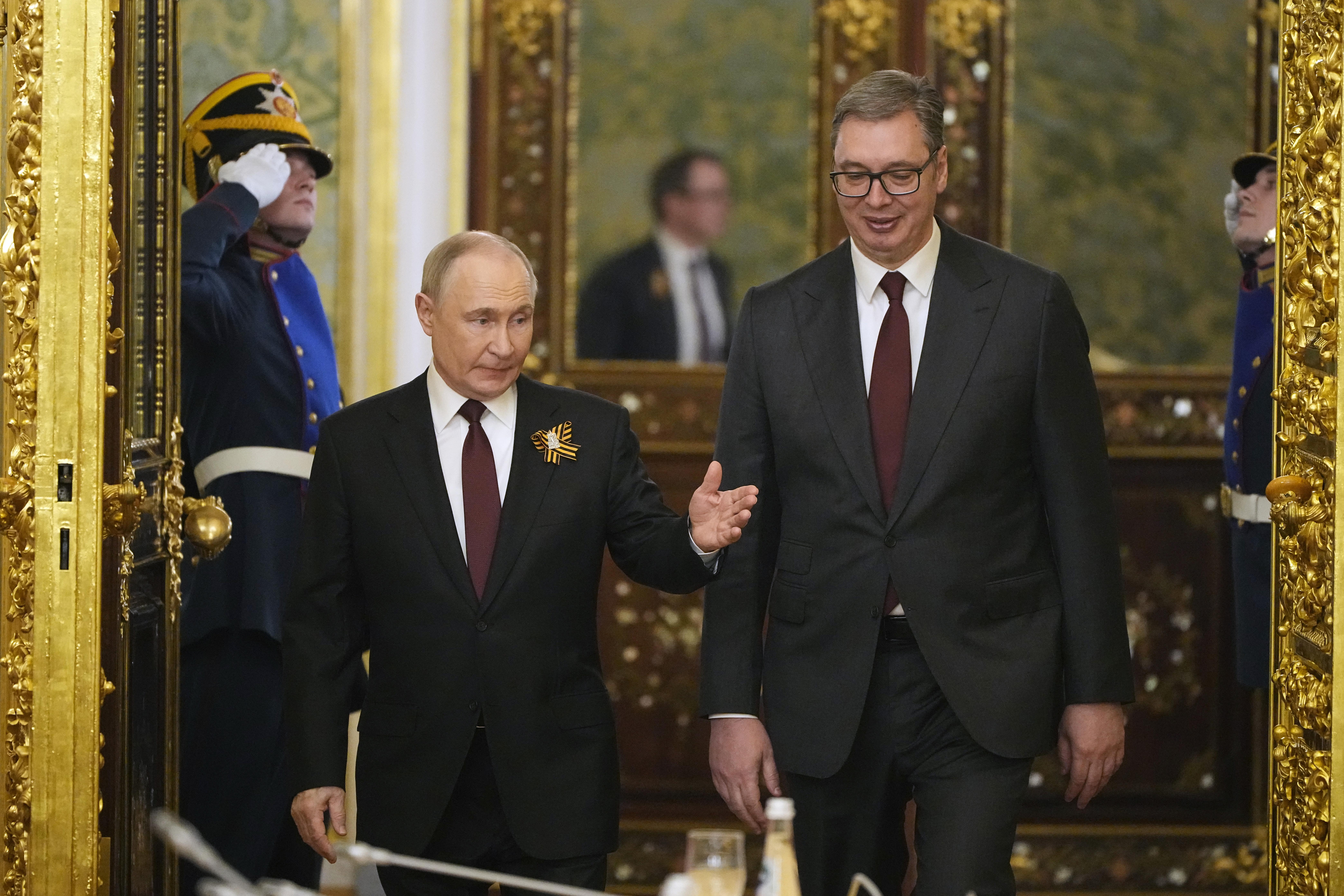 Putin, Sırbistan Cumhurbaşkanı Vucic ile görüştü