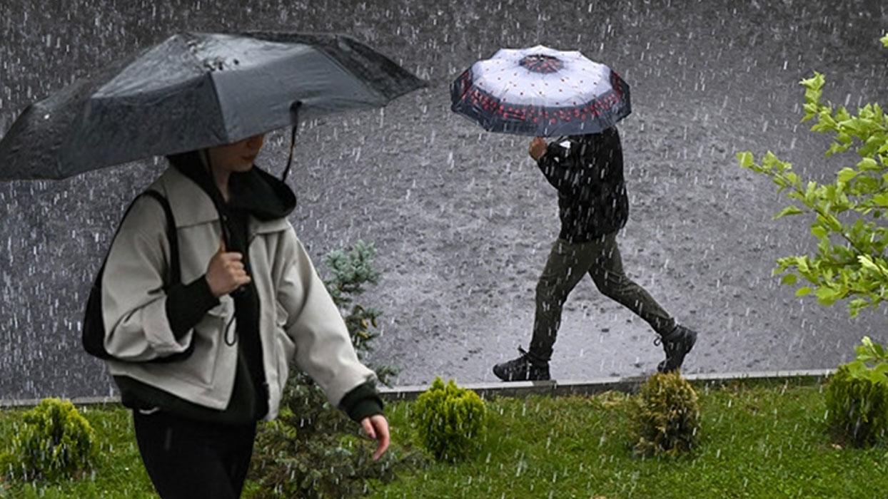 Meteorolojiden 10 il için kuvvetli sağanak uyarısı