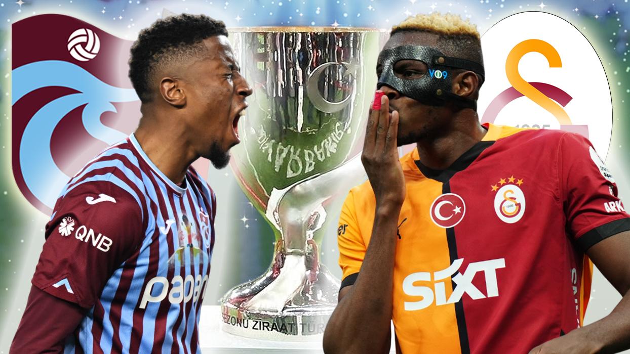Trabzonspor - Galatasaray maçı hangi kanalda? Türkiye Kupası TS - GS maçı canlı izle!