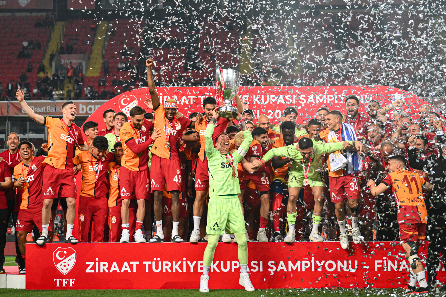 Galatasaray, Ziraat Türkiye Kupası'nı 19. kez kazandı!