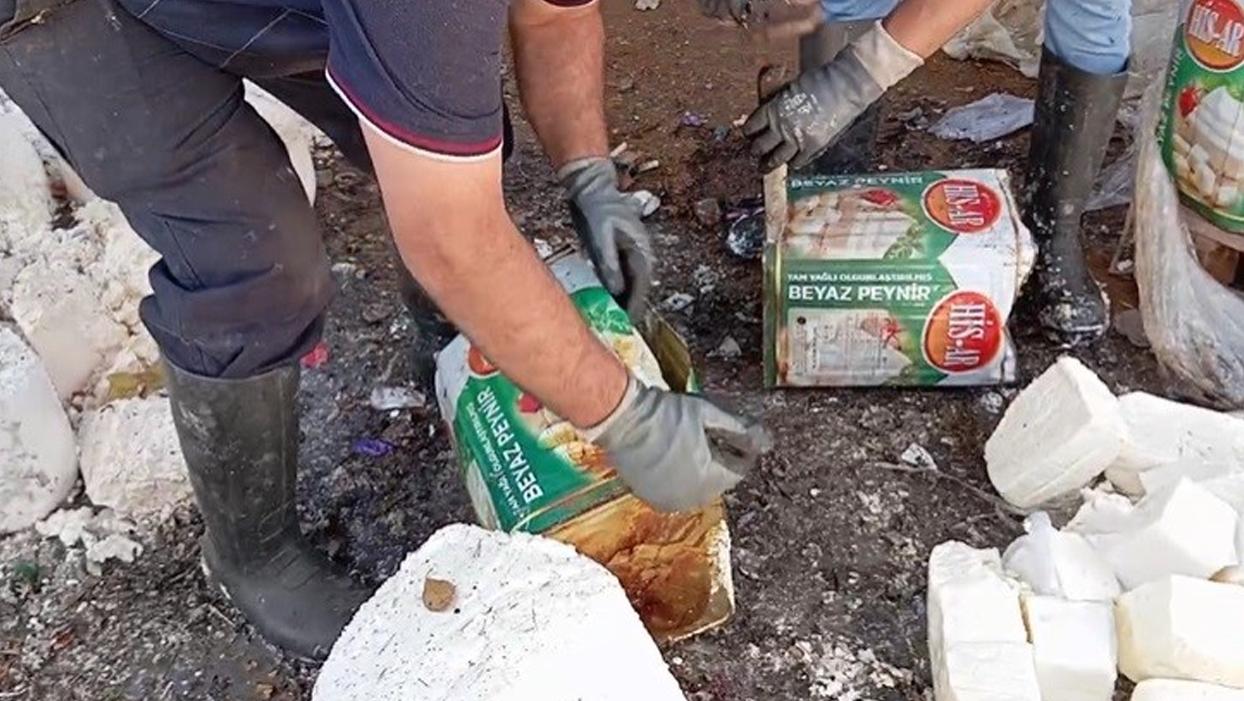 İzmir'de 7 ton tarihi geçmiş bozuk süt ele geçirildi!