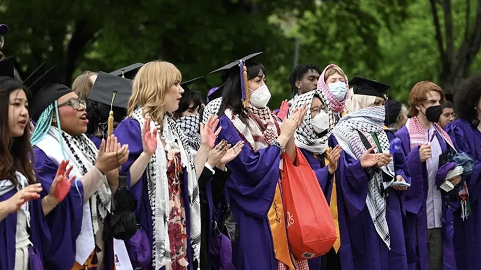ABD'de mezuniyet konuşması skandalı: Gazze'deki soykırımı destekleyen öğrenci diplomasını alamayacak