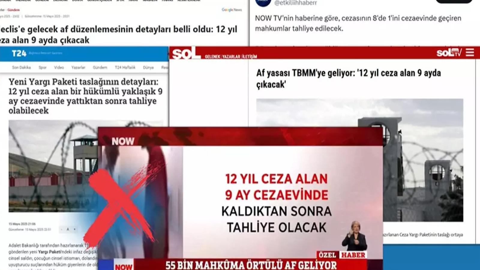 DMM "Yeni yargı paketiyle 12 yıl cezaya 9 ay hapis" iddiasını yalanladı
