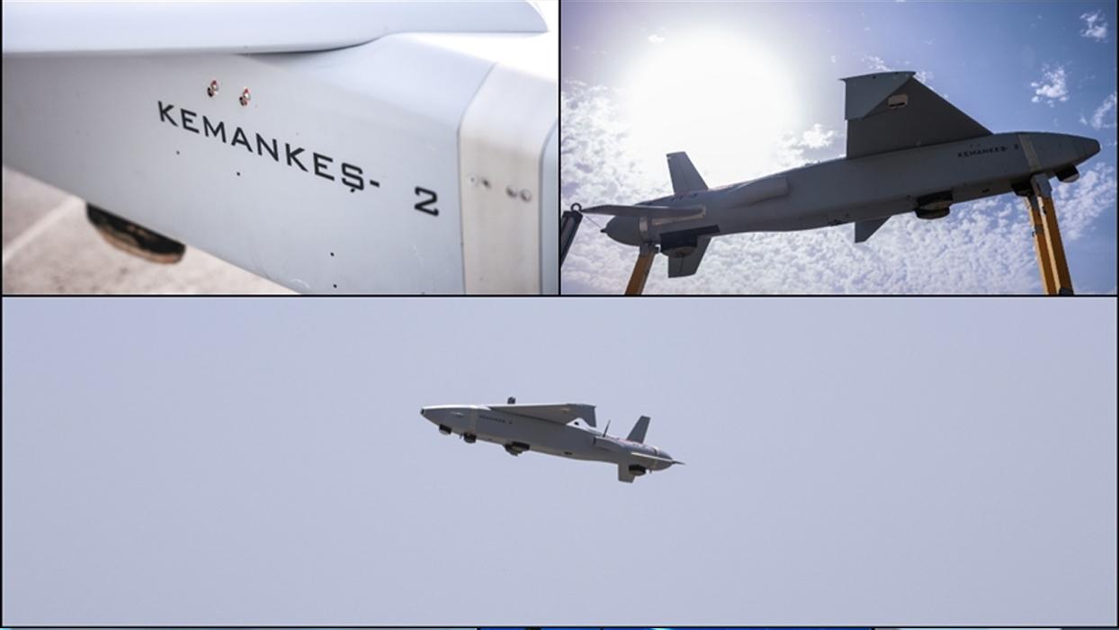 Bayraktar KEMANKEŞ 2'den bir başarılı test atışı daha
