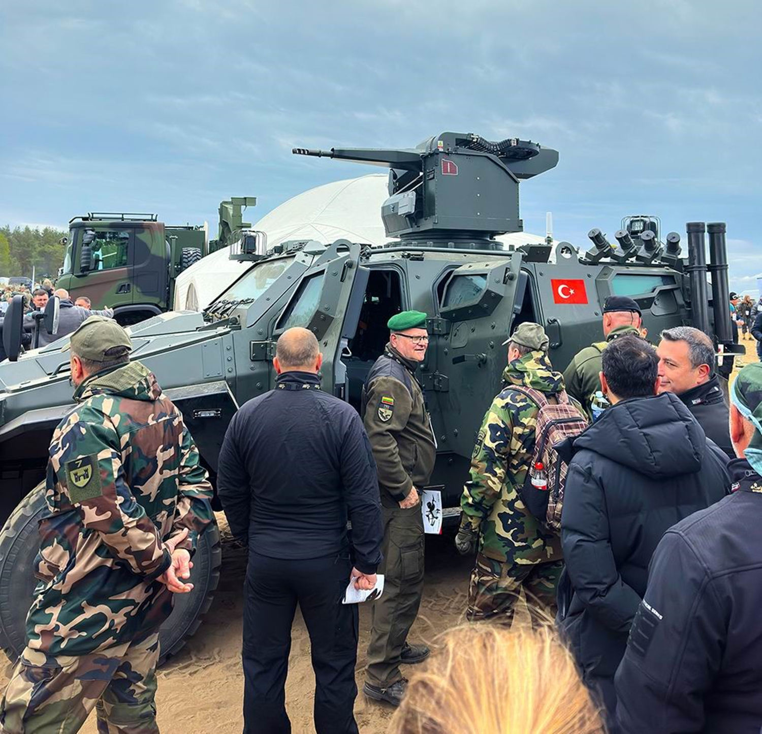 Türk Zırhlısı NMS 4x4, Litvanya'da Live Firing Show 2025e damga vurdu