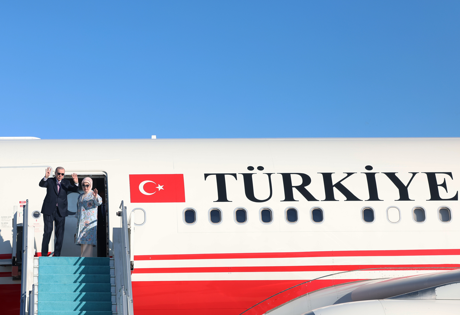 Başkan Erdoğan Budapeşte'ye gitti