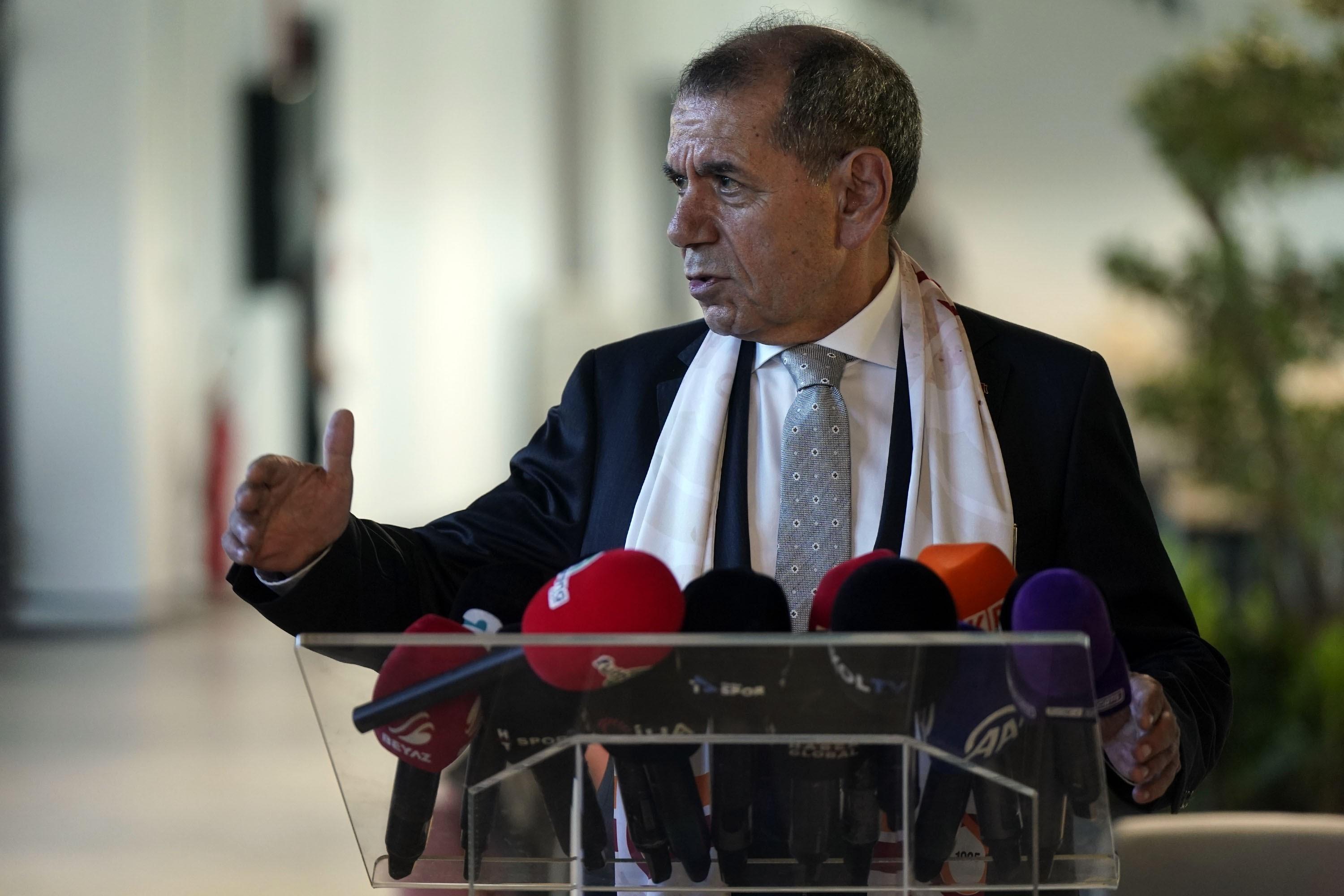 Galatasaray Başkanı Özbek: Daha büyük hedeflere birlikte ilerleyeceğiz