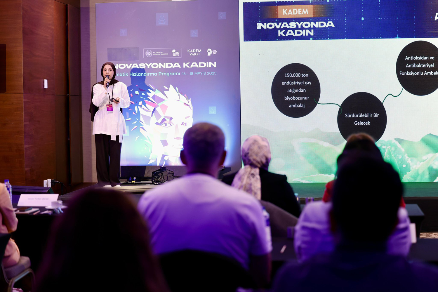 KADEM'in "İnovasyonda Kadın Tematik Hızlandırma Programı"nın kazananları açıklandı