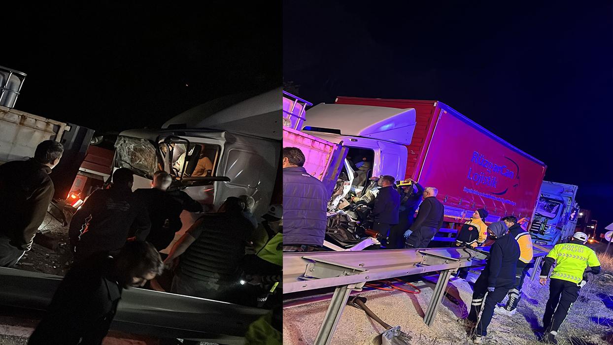 Kızılcahamam'da zincirleme trafik kazası: 2 kişi yaralandı