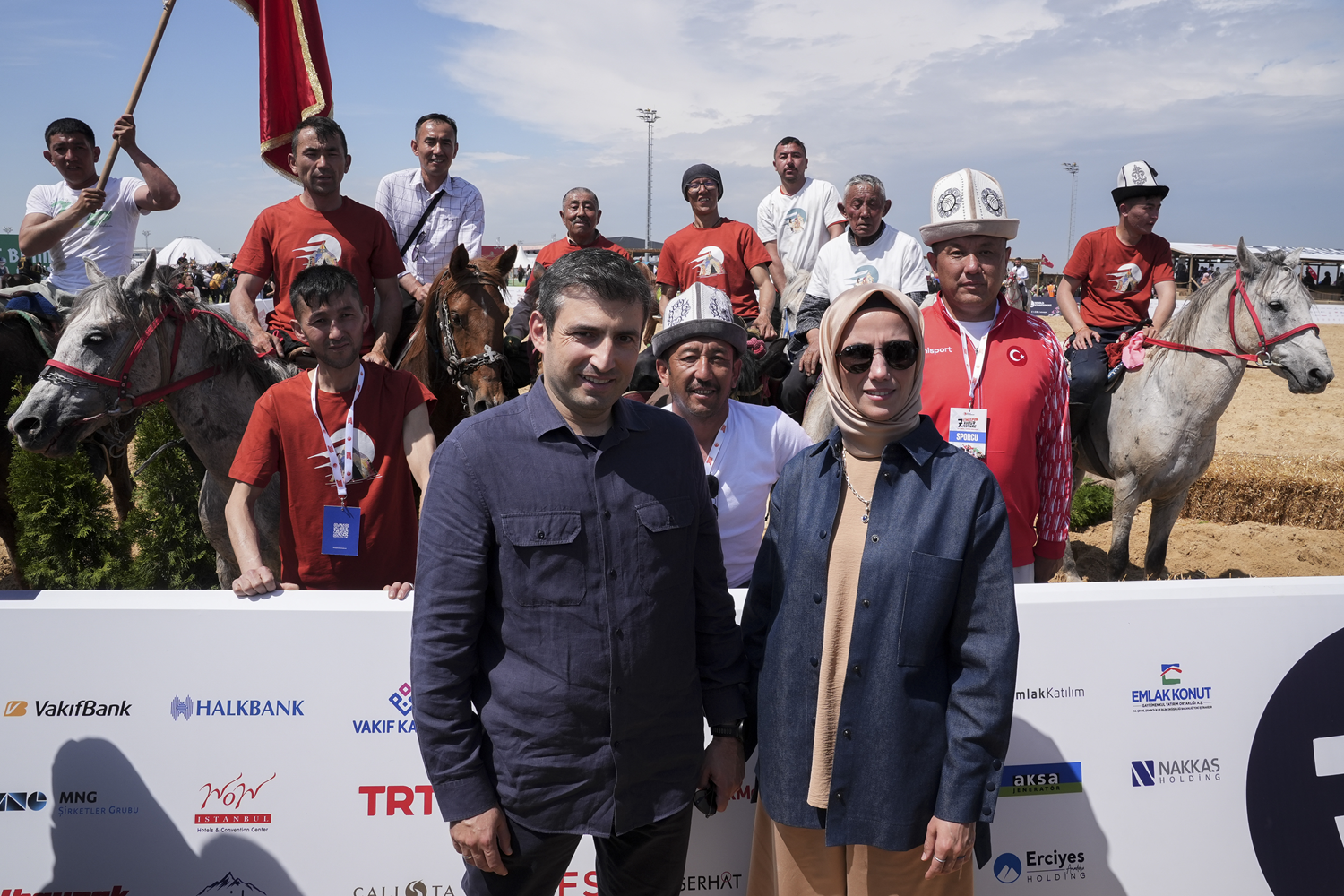 7. Etnospor Kültür Festivali'ne anlamlı ziyaret: Köklerden Göklere vurgusu