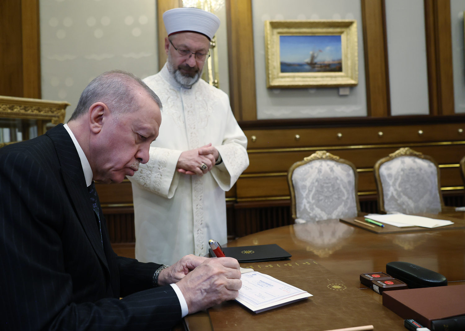 Cumhurbaşkanı Erdoğan'dan, TDV'ye kurban bağışı