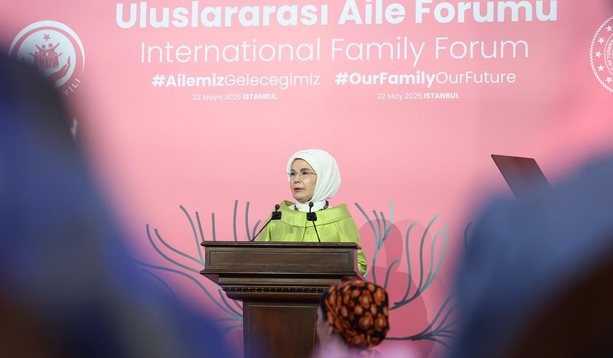 Emine Erdoğan aileyi hedef alan küresel tehditlere karşı uyardı: Milli kimliğimizle dirençli olalım