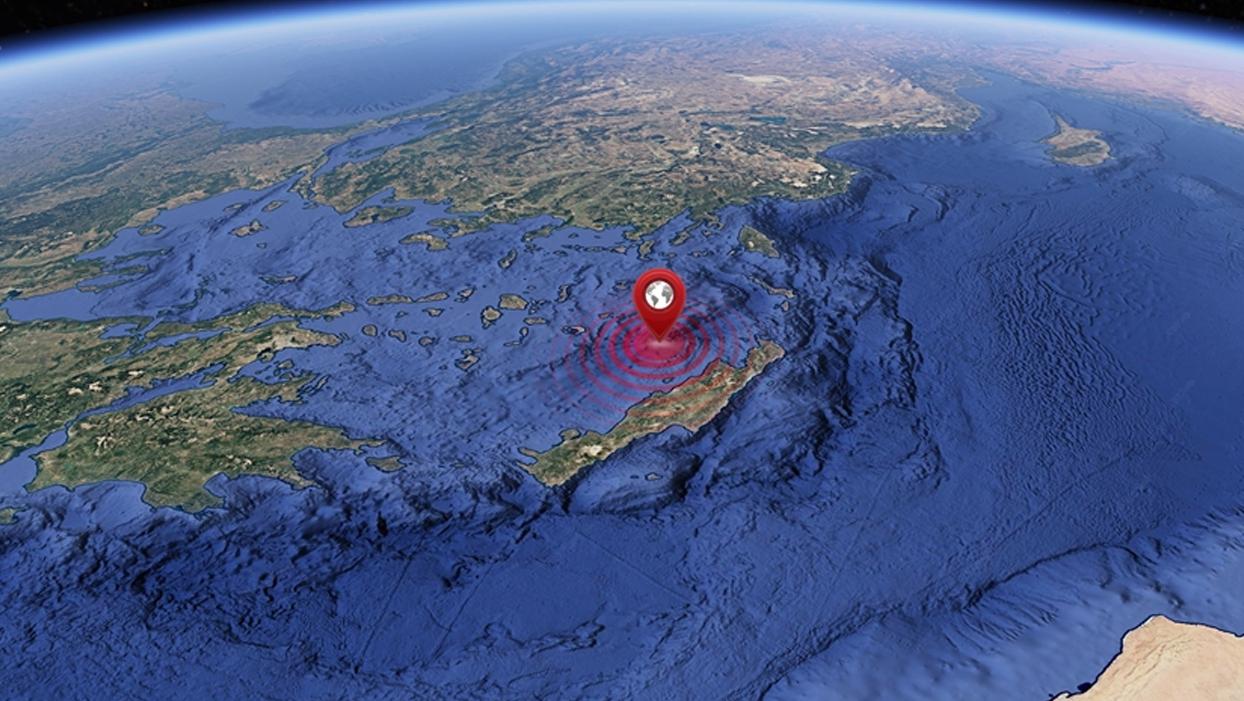 Girit Adası açıklarında 6,2 büyüklüğünde deprem