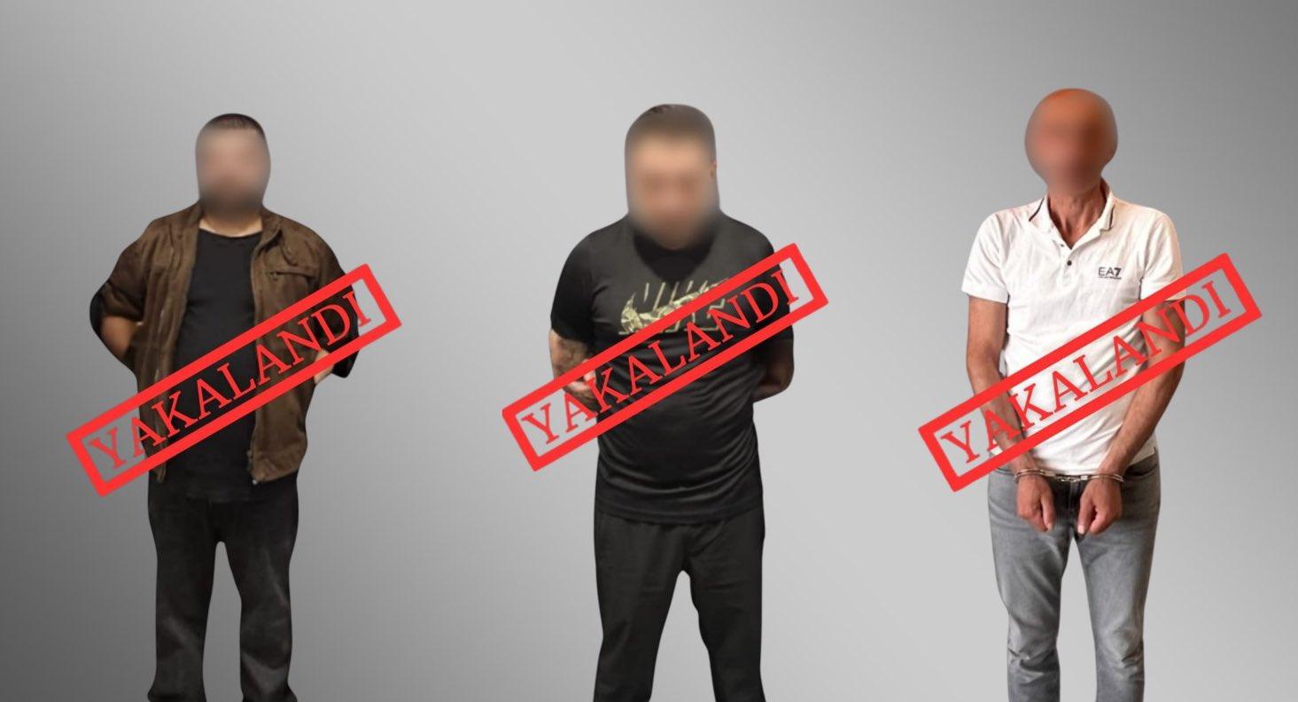 Kırmızı bültenle aranıyorlardı: Üç uluslararası kaçak Türkiye'ye getirildi!