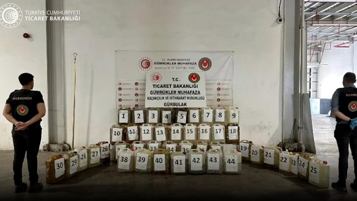 Gümrük muhafaza ekipleri tarihi bir rekora imza attı! 4 günde 2 ton 116 kilogram uyuşturucu ele geçirildi