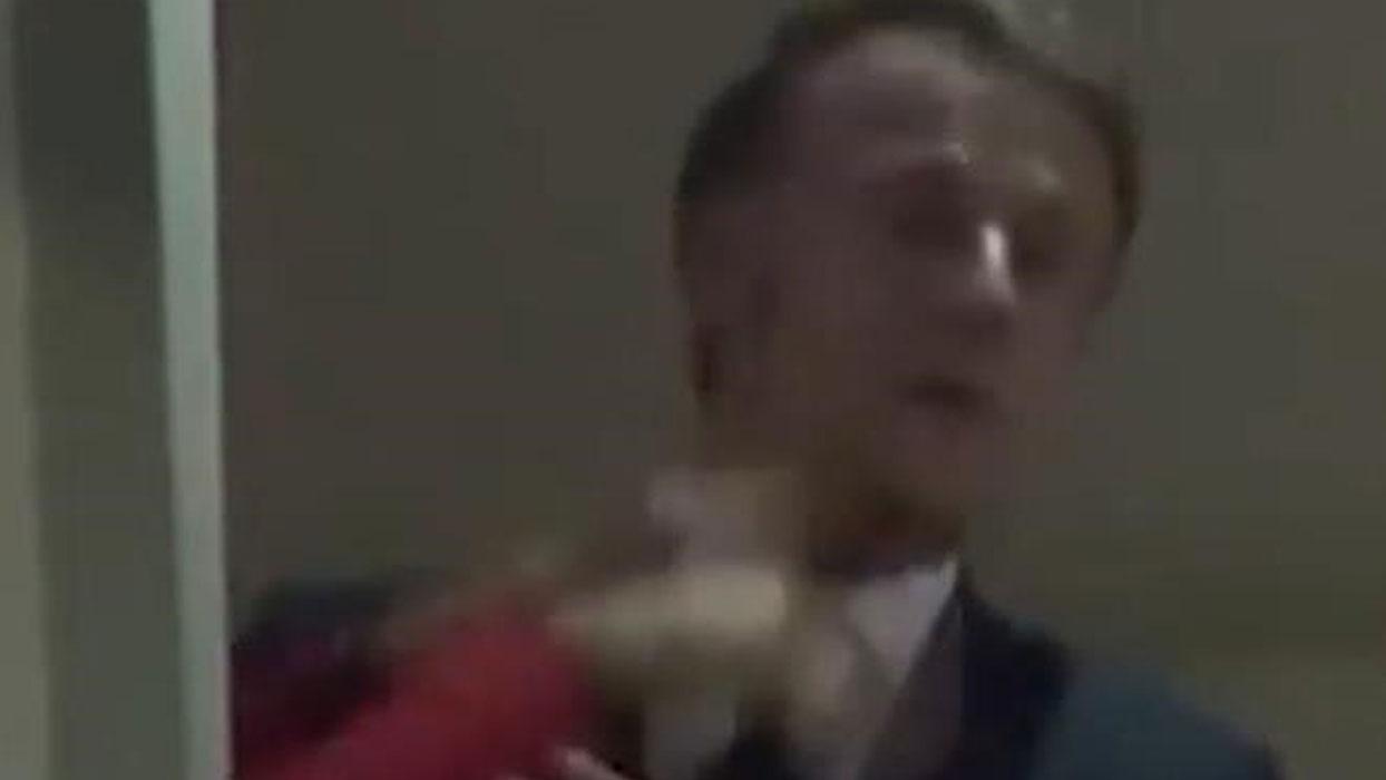 Macron çiftine ait olduğu belirtilen görüntüler sosyal medyada gündem oldu