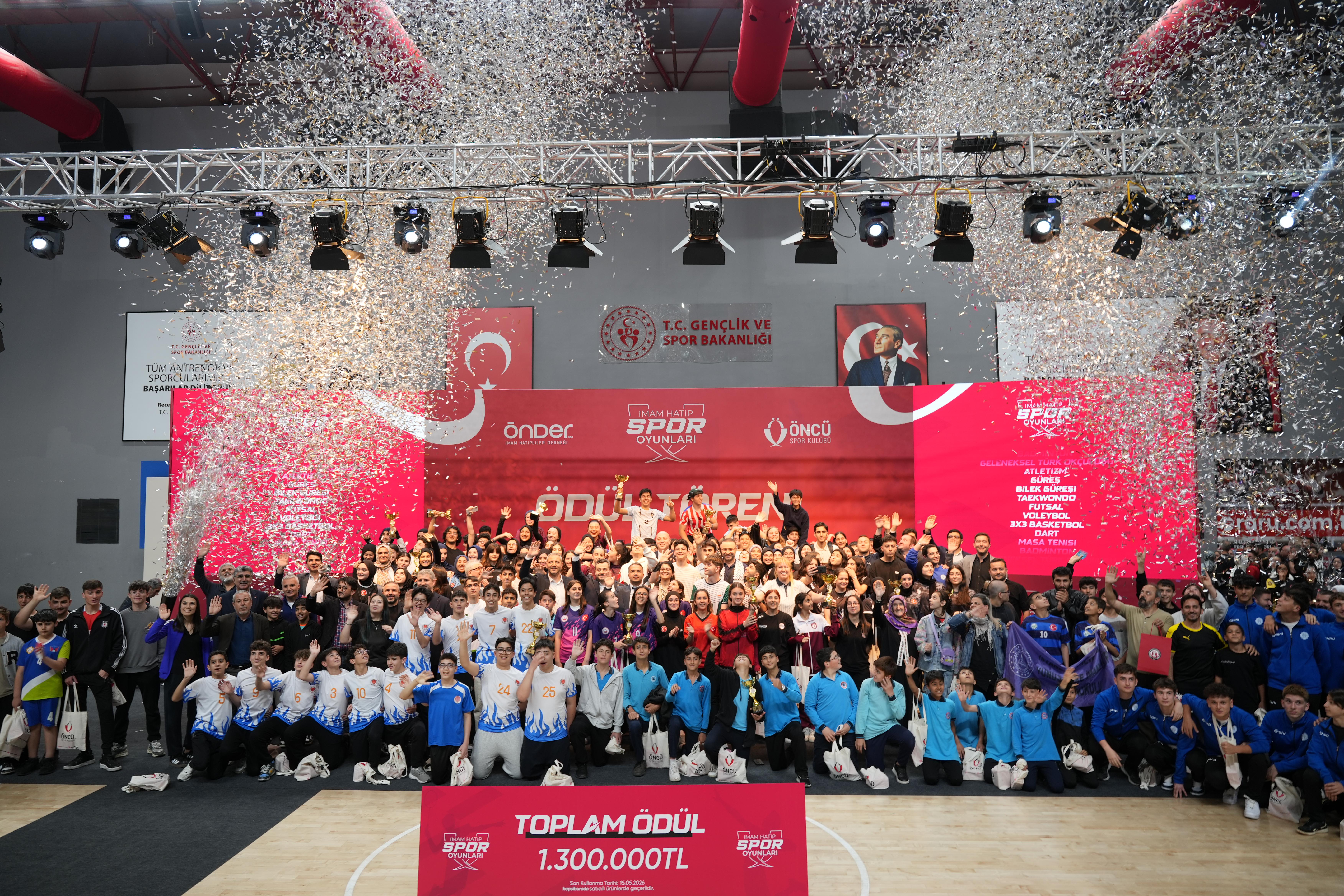 15. Spor oyunlarında ödüller sahibini buldu