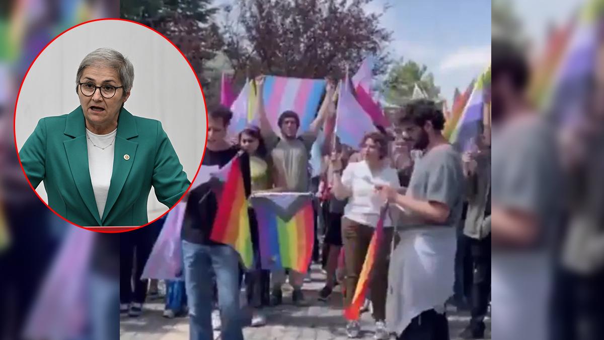 Aile kavramından rahatsız oluyorlar: LGBT paçavrasıyla yine peyda oldular