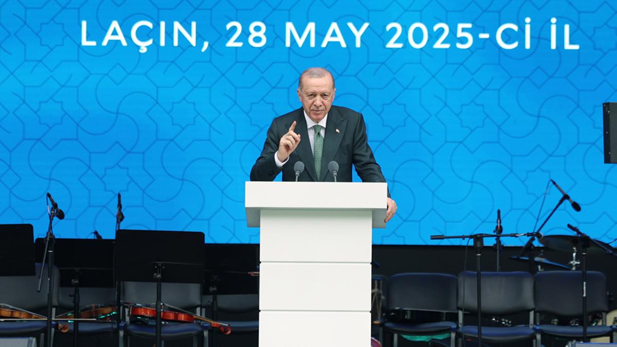 Cumhurbaşkanı Erdoğan'dan Azerbaycan mesajı: Her zaman yanında olacağız