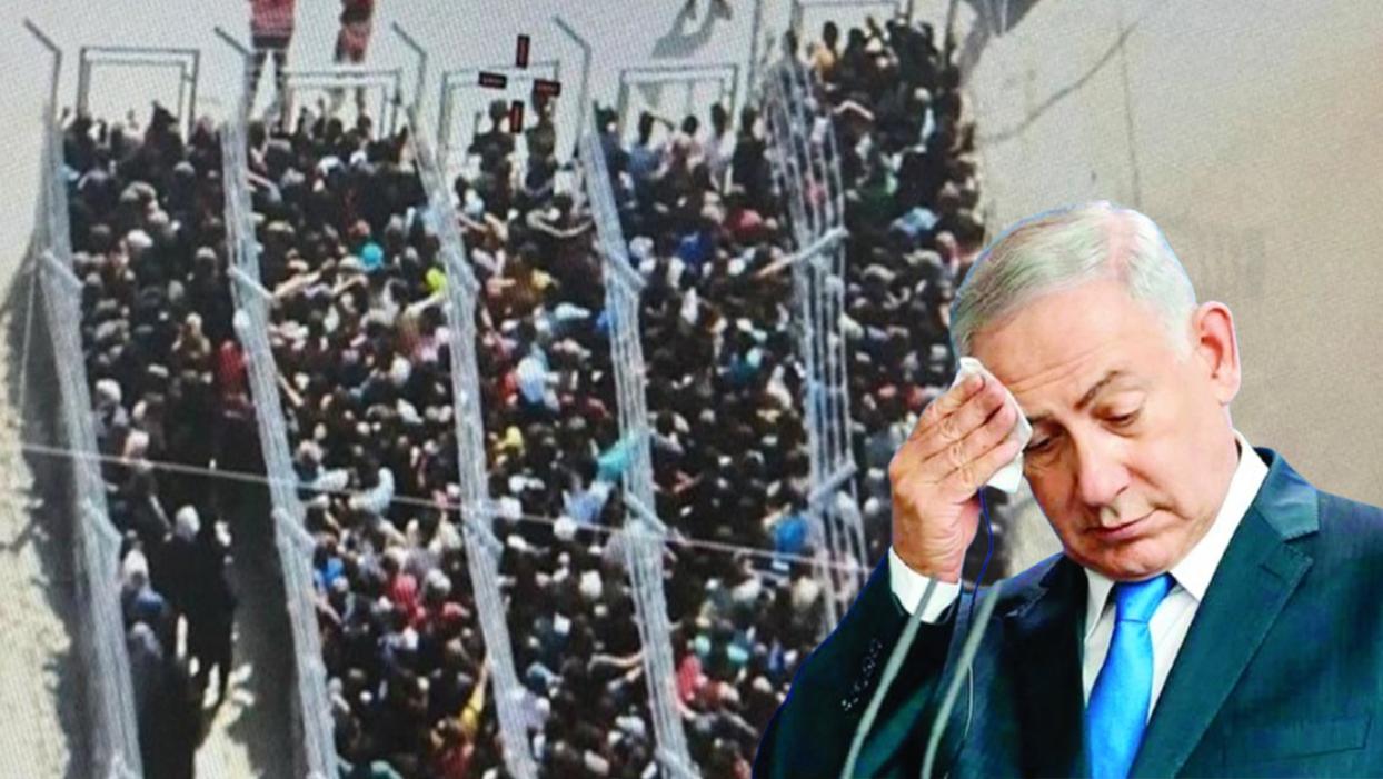 İsrail'in Gazze'deki yardım dağıtım noktası Nazi toplama kamplarını andırdı!