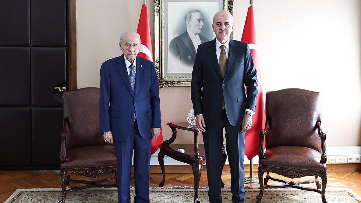 TBMM Başkanı Kurtulmuş, MHP Lideri Bahçeli'yi ziyaret edecek