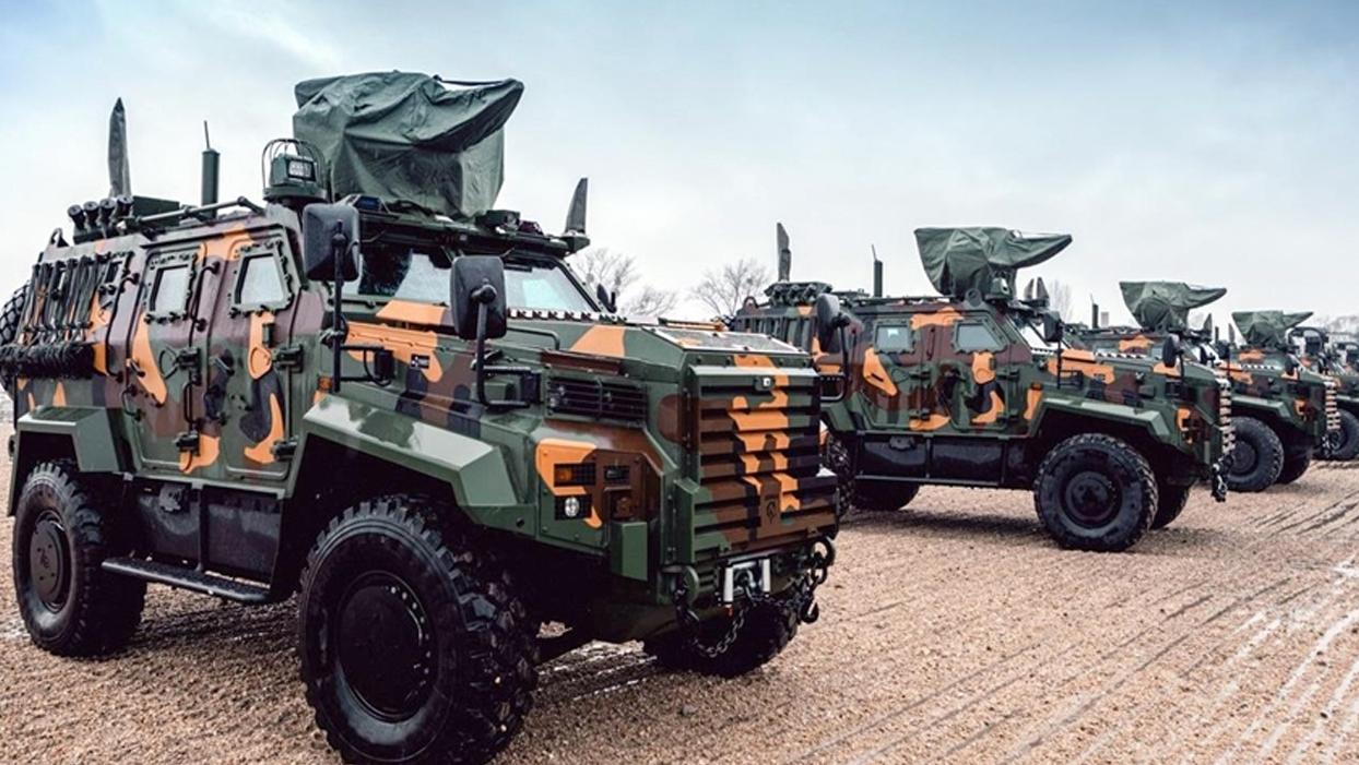 Türk zırhlılarının ihracat başarısı! 4x4 zırhlı muharebe aracı 220 basamak yükseldi