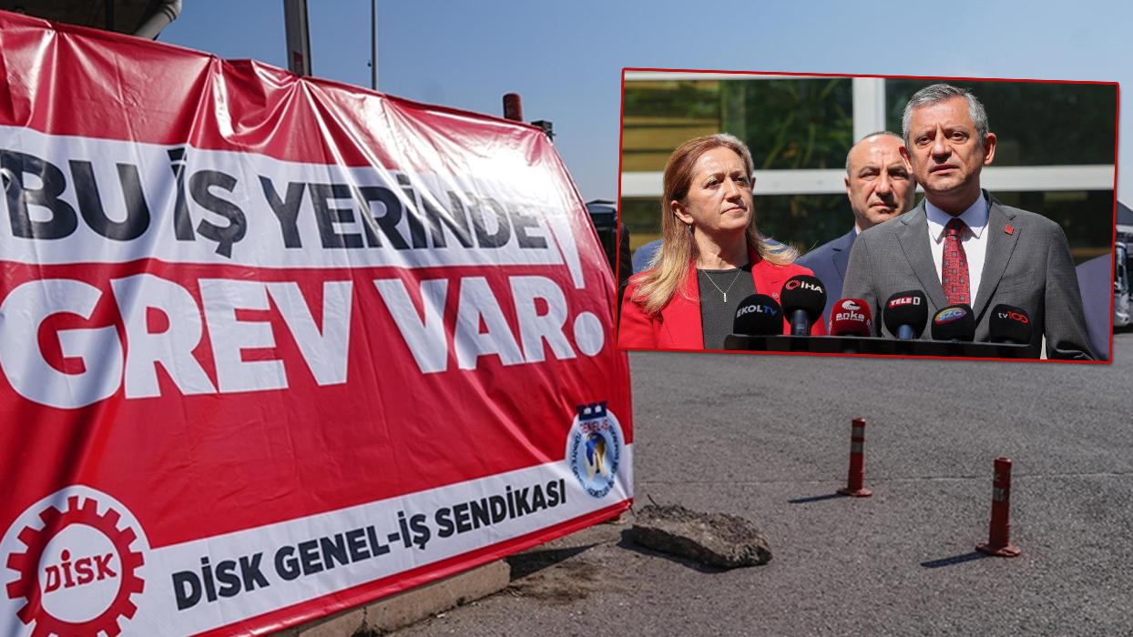 İzmir Büyükşehir Belediyesinde 23 binin üzerinde işçiden grev kararı! Özgür Özel ile yan yana gelen Disk Genel Başkanı sesini çıkaramadı