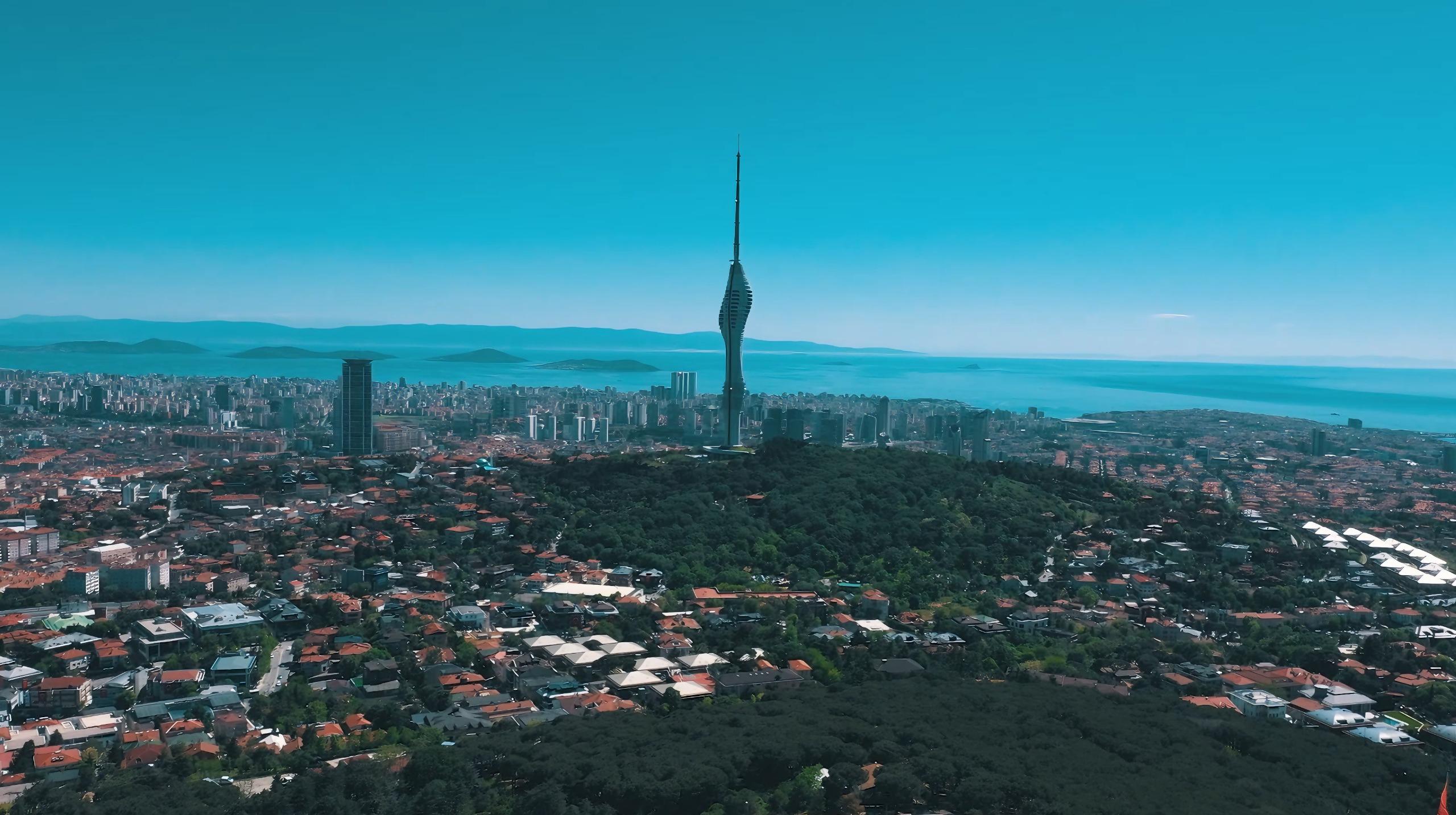 İstanbul Çamlıca kulesi: 4 yılda 2,3 milyon ziyaretçi!