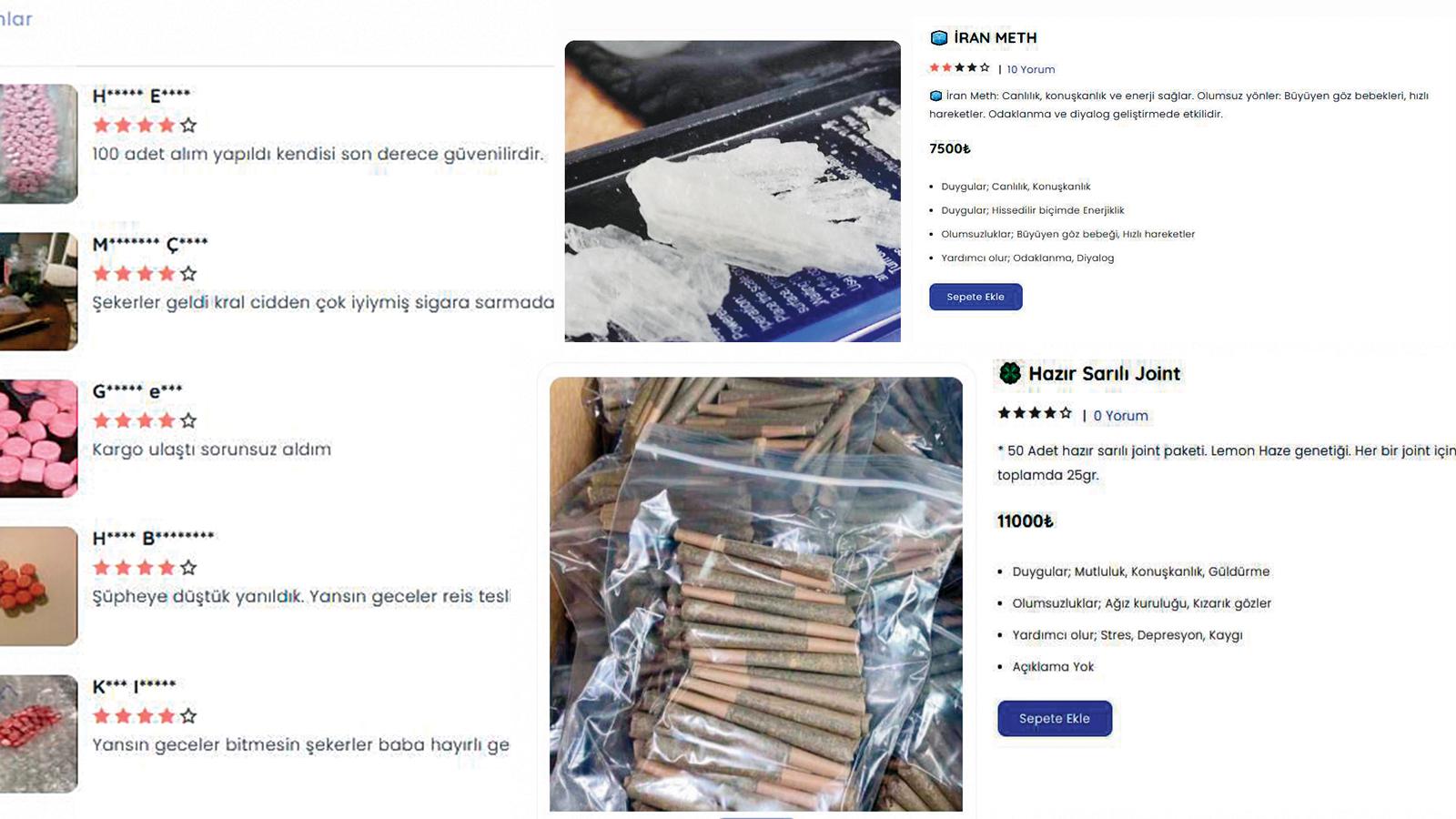 Telegram üzerinden uyuşturucu ticareti!
