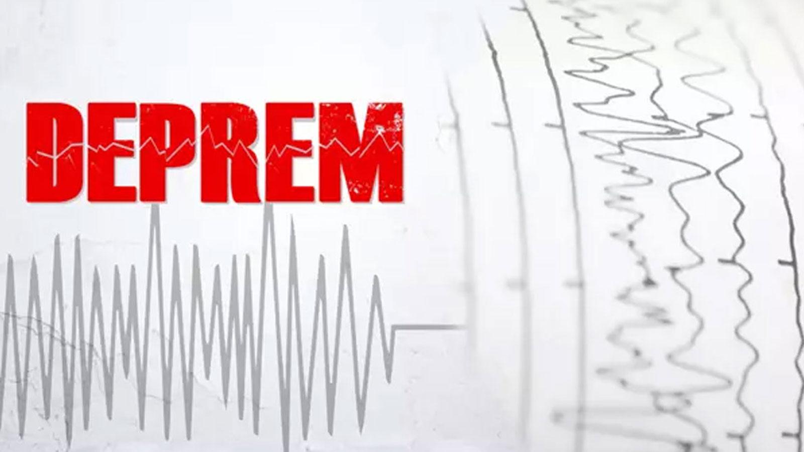 Ege Denizi'nde 5 büyüklüğünde deprem