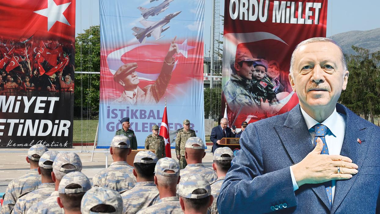 Cumhurbaşkanı Erdoğan, Mehmetçik ile bayramlaştı