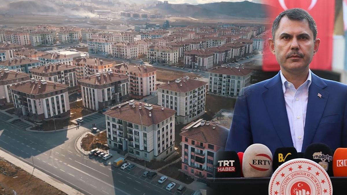 Bakan Kurum, yapımı tamamlanan konutların görüntülerini paylaştı: Çocuklarımızın geleceği, bizim umudumuz oldu