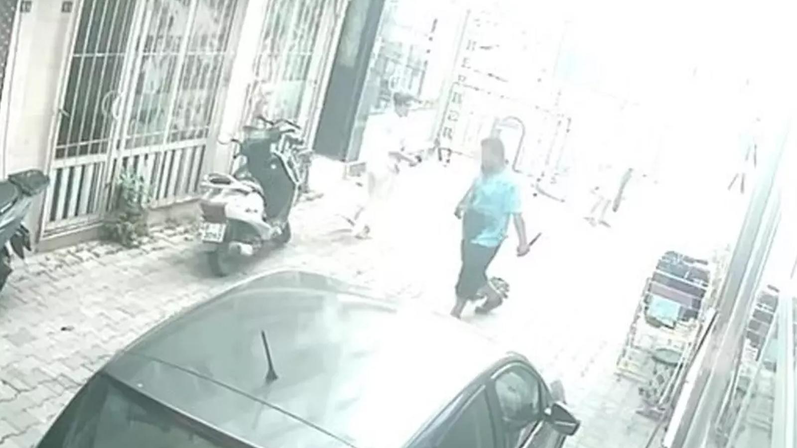 Muğla Ortaca'da baba ve oğlunu öldüren zanlı kaçış anı kamerada görüntülendi
