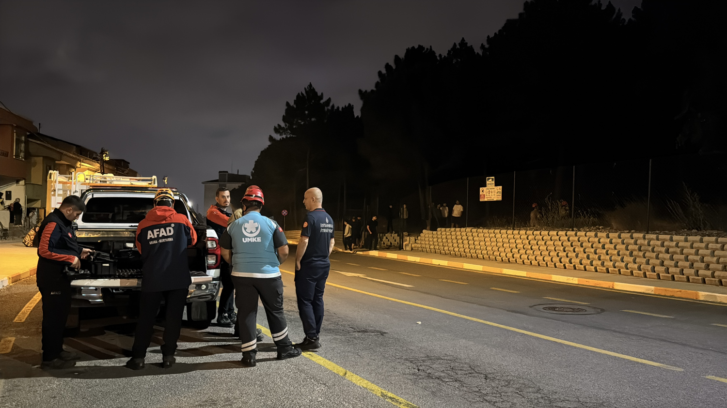Pendik'te kaybolan kişi için Aydos Ormanı'nda arama çalışması başlatıldı
