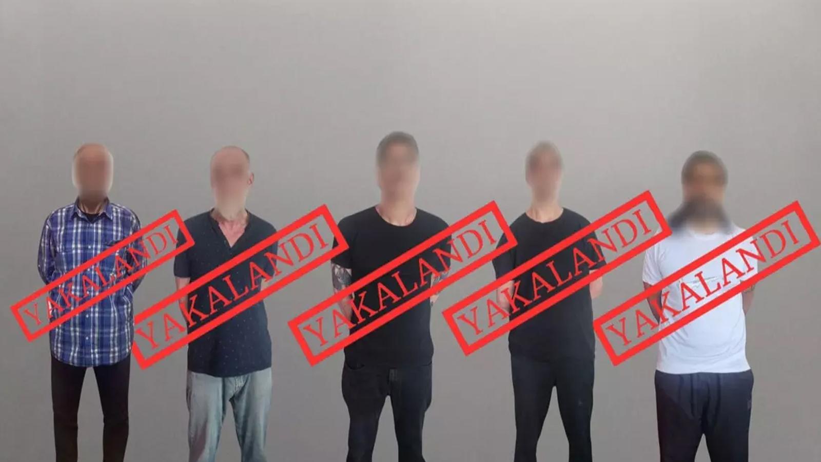Kırmızı Bültenle aranan 5 isim daha Türkiye'ye getirildi