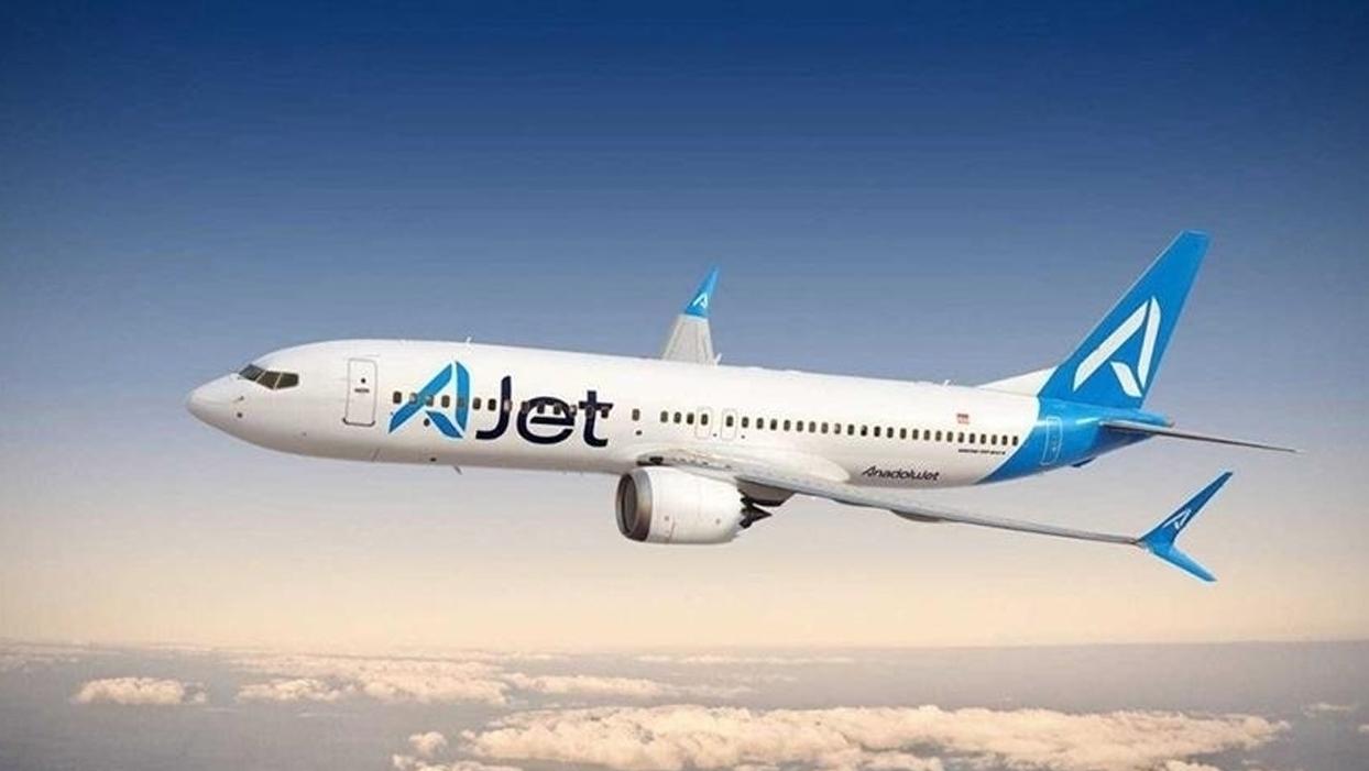 AJet'in üç ülkeye uçuşları iptal oldu