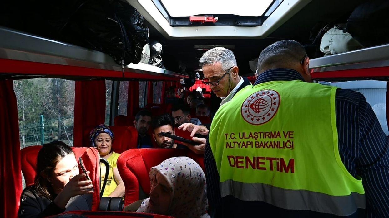 Kurban Bayramında 40 bin sefer denetlendi; 25,8 milyon ceza kesildi
