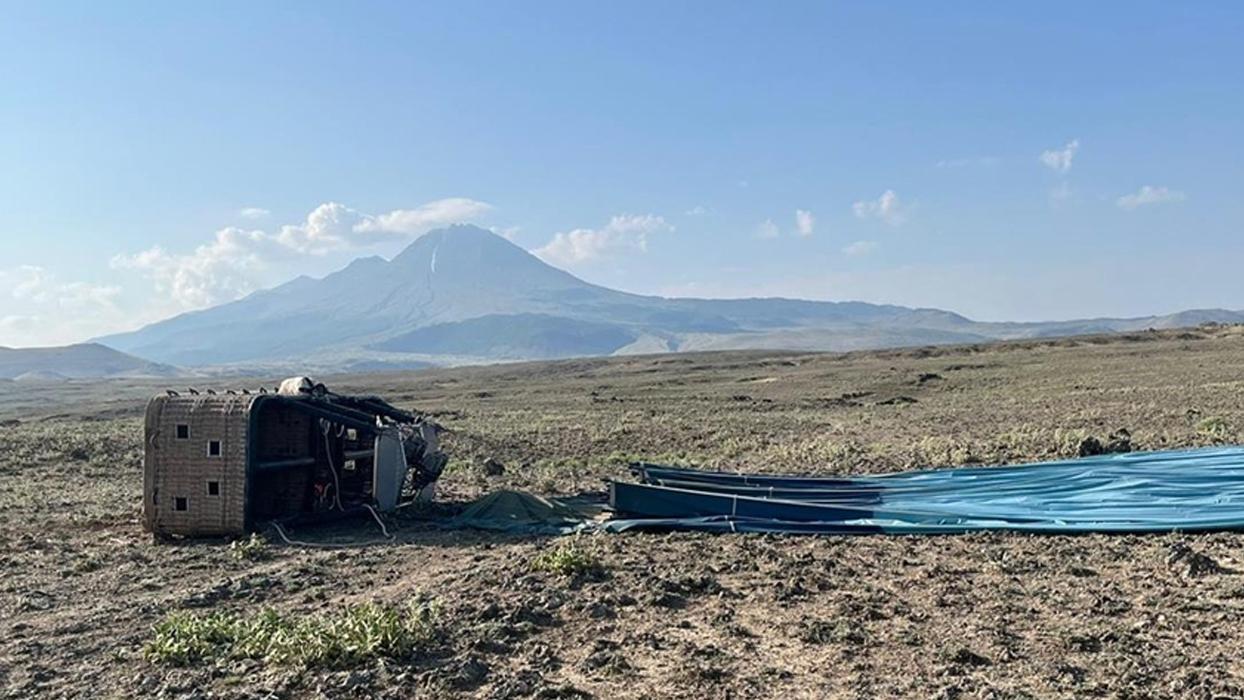 Aksaray'da iki ayrı sıcak hava balonu kazası! 1 ölü, 31 yaralı