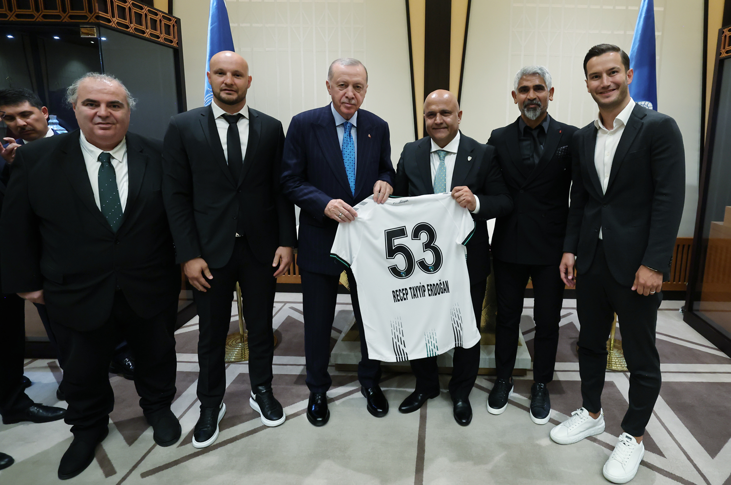 Cumhurbaşkanı Erdoğan'dan futbol camiasına net mesaj: Centilmenlikten beslenen bir kültür istiyoruz