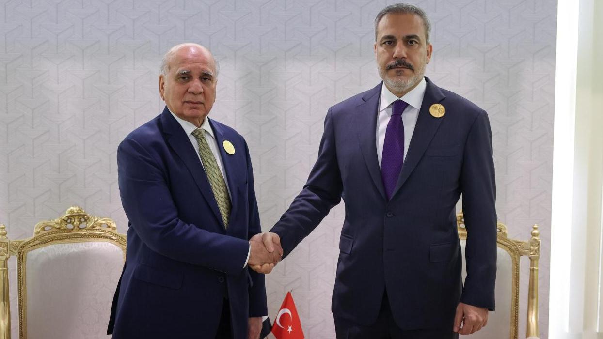Dışişleri Bakanı Fidan Iraklı mevkidaşı Hüseyin ile görüştü
