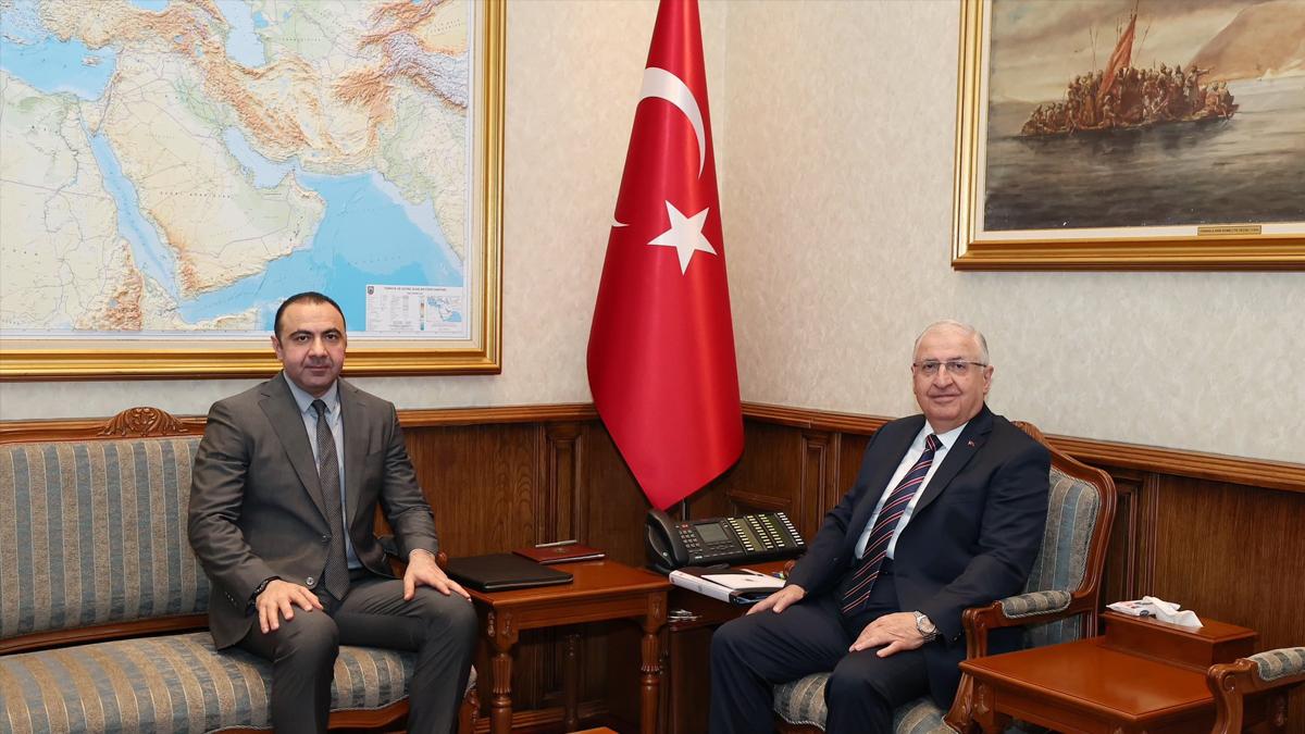 Milli Savunma Bakanı Güler, Azerbaycan İstihbarat Başkanı Sultanov'u kabul etti