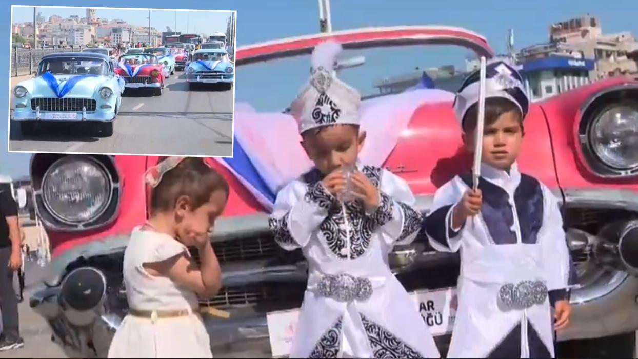 Sultan 2. Beyazıt'ın vakfiye şartı yerine getirildi! 54 çocuk için tarihi sünnet şöleni