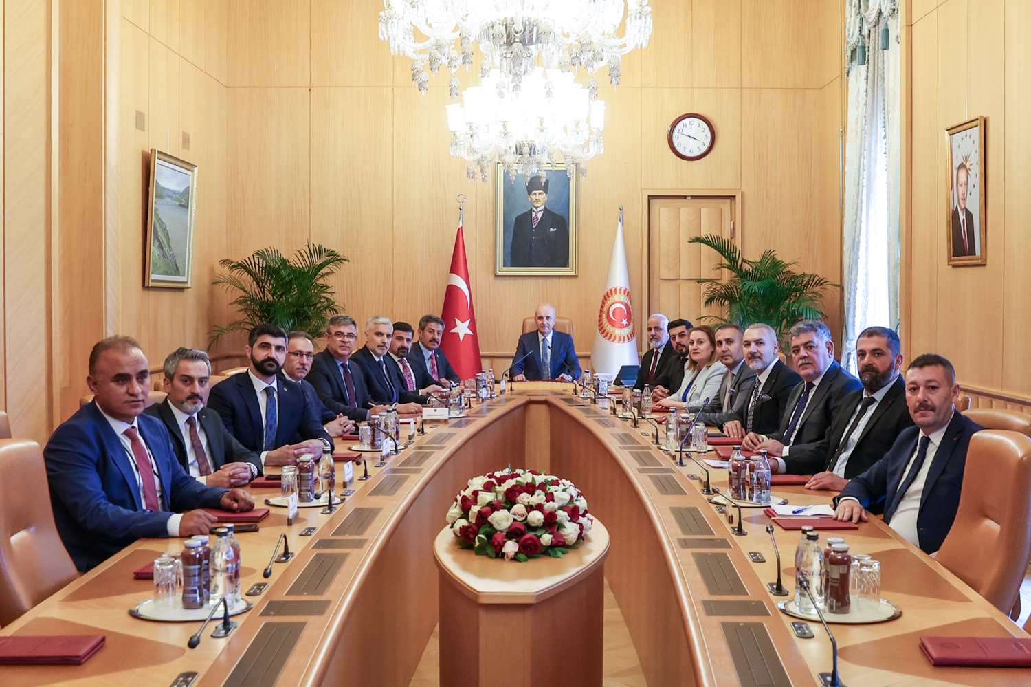 TBMM Başkanı Kurtulmuş, baro başkanlarını kabul etti! Gündem: Terörsüz Türkiye