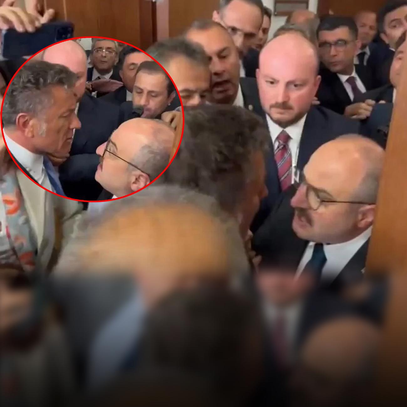 CHP'li vekiller Mustafa Varank'ın yolunu kesip üzerine yürüdü: ‘Çık şuradan terbiyesiz herif'