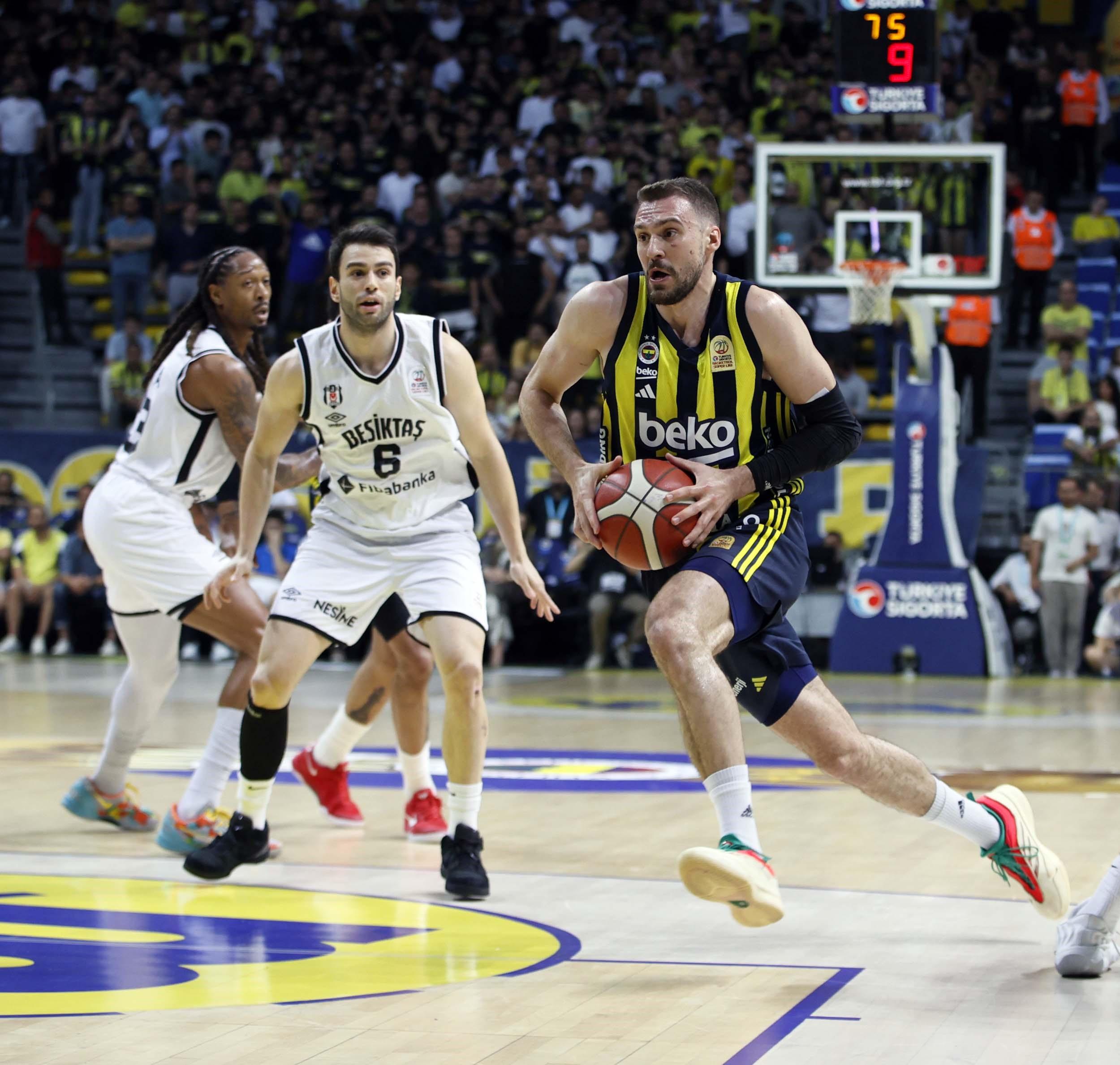 Fenerbahçe Beko ve Beşiktaş Basketbol Süper Ligi'nde final serisinde karşı karşıya!