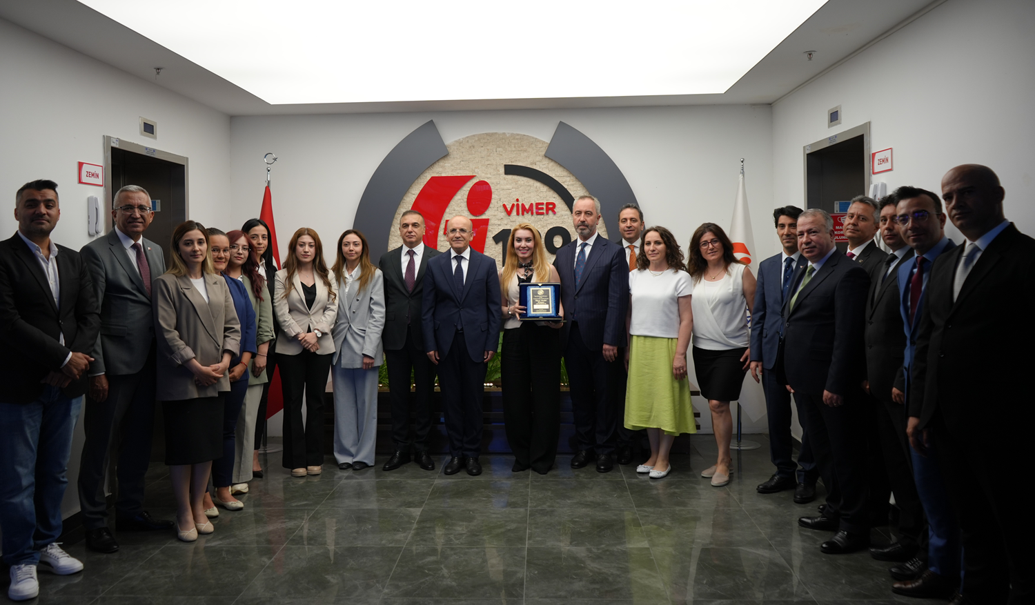 Hazine Bakanı Şimşek'ten VİMER'e ziyaret