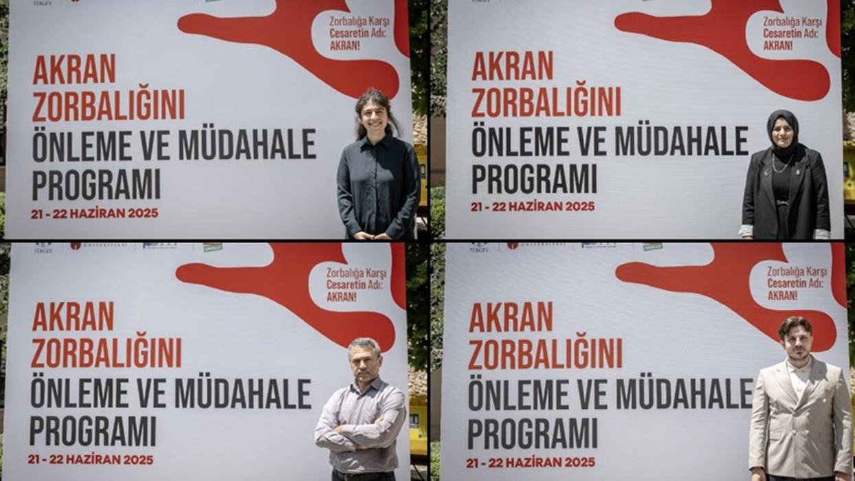 TÜRGEV'den "Akran Zorbalığını Önleme ve Müdahale Programı